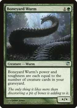 Boneyard Wurm Foil Innistrad 171 NM MTG - Image 1