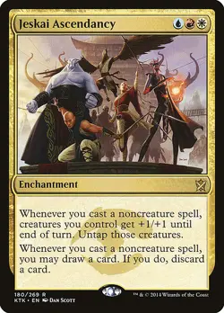 Jeskai Ascendancy NonFoil Khans of Tarkir 180 NM MTG - Image 1