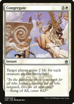 Congregate Foil Masters 25 8 NM MTG - Image 1