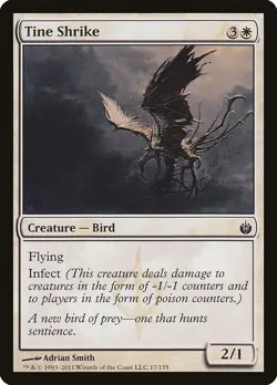 Tine Shrike Foil Mirrodin Besieged 17 NM MTG - Image 1