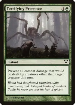 Terrifying Presence Foil Avacyn Restored 196 NM MTG - Image 1