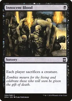 Innocent Blood NonFoil Eternal Masters 94 NM MTG - Image 1