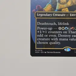 Wizards of the Coast Thanos, the Mad Titan Marvel Mythic Alt Art 0376 - Image 5