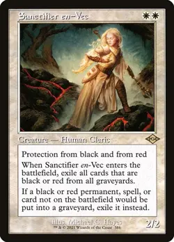 Sanctifier en-Vec Foil Modern Horizons 2 386 NM MTG - Image 1