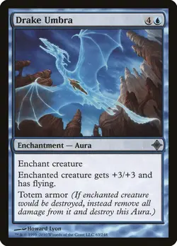 Drake Umbra Foil Rise of the Eldrazi 63 NM MTG - Image 1