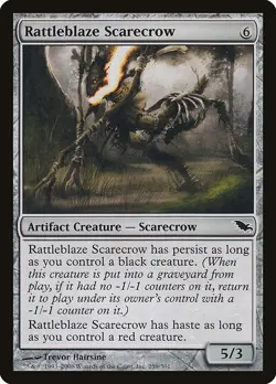 Rattleblaze Scarecrow Foil Shadowmoor 259 NM MTG - Image 1