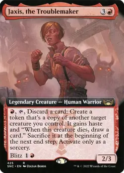 Jaxis, the Troublemaker NonFoil Streets of New Capenna 425 NM MTG - Image 1