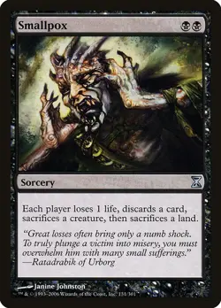 Smallpox NonFoil Time Spiral 131 NM MTG - Image 1