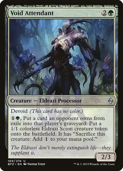 Void Attendant Foil Battle for Zendikar 169 NM MTG - Image 1