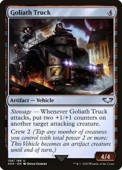 Goliath Truck NonFoil Warhammer 40,000 Commander 158 NM MTG - Image 1