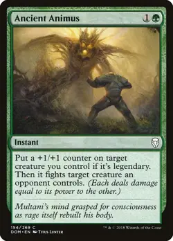 Ancient Animus Foil Dominaria 154 NM MTG - Image 1