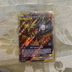 SEALED Pokemon TCG Moltres Zapdos Articuno GX SM210 Hidden Fate Promo - Image 1