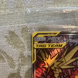 SEALED Pokemon TCG Moltres Zapdos Articuno GX SM210 Hidden Fate Promo - Image 2