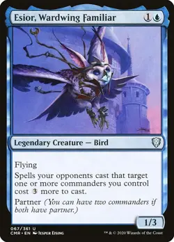 Esior, Wardwing Familiar NonFoil Commander Legends 67 NM MTG - Image 1