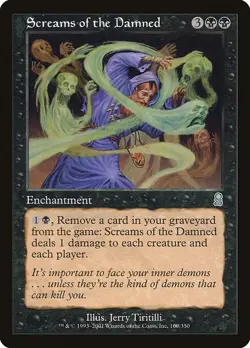 Screams of the Damned Foil Odyssey 160 NM MTG - Image 1
