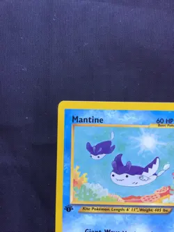 Pokemon Cards: 1st Edition Neo Destiny Common: Mantine 74/105 - Image 2