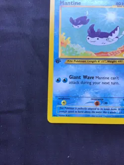 Pokemon Cards: 1st Edition Neo Destiny Common: Mantine 74/105 - Image 5