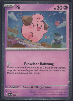 Pii SVP 095 Holo - Karmesin Purpur Black Star Promo - DE - NM - Pokemon TCG - Image 1