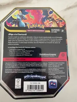 Pokemon TCG Mega Charizard X Tin Box 4 Boosterpakcs + Promokarte + Code Neu OVP - Image 2