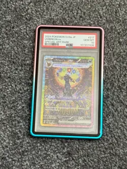 PSA 10 Umbreon EX 217/187 SAR SV8A Terastal Festival Japanese Pokemon Card MINT - Image 1