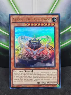 Yugioh Apoqliphort Skybase SECE-EN023 Ultra Rare 1st Edition NM - Image 1