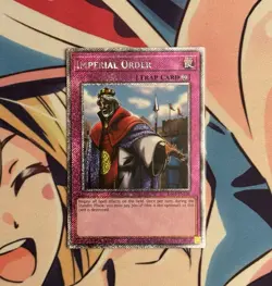 Yugioh! Imperial Order - RA03-EN106 - Platinum Secret Rare - 1st Edition NM - Image 1