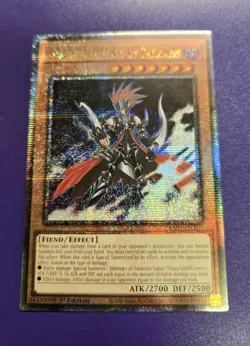 Gorz the Emissary of Darkness Quarter Century Secret 1st RA03-EN210 NM Yugioh - Image 1