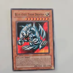 Yu-Gi-Oh! TCG Konami Blue-Eyes Toon Dragon SDP-020 SDP 1st Ed Holo 3000/2500 - Image 1