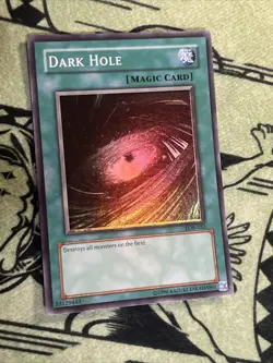 Yu-Gi-Oh! Dark Hole LOB-052 Super Rare - Foil Shift -NM - Image 5