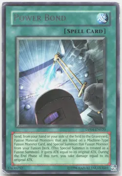 Power Bond DP04-EN020 Rare Duelist Pack 4: Zane Truesdale Yu-Gi-Oh Unlimited NM - Image 1