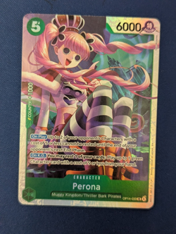 One Piece Perona Foil OP14-033 SR TCG Q68 - Image 1