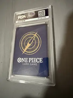 PSA 9 Gold Marshall D Teach 3rd Anniversary One Piece OP 12 - Image 1