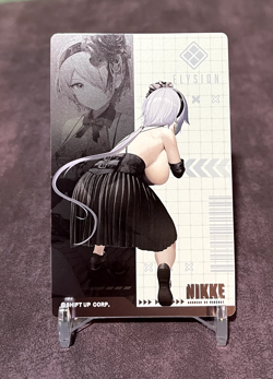 Brid Goddess of Victory Nikke Gun Girl Metal Card Collection - Image 1