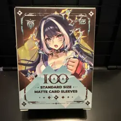 GamerSupps VCard Awakened Worlds Card Sleeves SHYLILY, 100 Matte Card Sleeves - Image 1