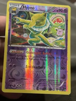 Hypno 51/122 Breakpoint Reverse Holo LP Pokemon Card - Image 5