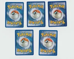 Lot of 5 Pokemon TCG Professor Oak Cards Regular Uncommon - Image 2