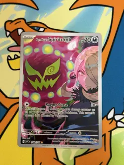 Cynthia’s Spiritomb 244/217 Ascended Heroes Illustration Rare Pokemon Card NM - Image 1