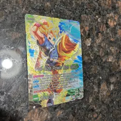 Full Size Power Son Goku P-072 Promo Leader Foil Dragon Ball Super Card Game NM - Image 3