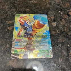 Full Size Power Son Goku P-072 Promo Leader Foil Dragon Ball Super Card Game NM - Image 4