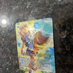 Full Size Power Son Goku P-072 Promo Leader Foil Dragon Ball Super Card Game NM - Image 5