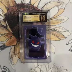 Gengar Paper Safari 2022 Korean Pokemon Card CGC Pristine 10 - Image 1