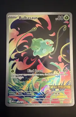 Bulbasaur - (Mega Evolution Stamped) 133/132 Miscellaneous Cards & Products Holo - Image 1