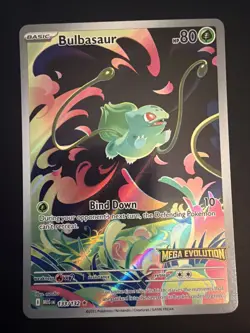 Bulbasaur - (Mega Evolution Stamped) 133/132 Miscellaneous Cards & Products Holo - Image 2