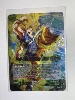 Dragon Ball Super Card Game Son Goku Full-Size Power Son Goku Promotion Cards - Image 1