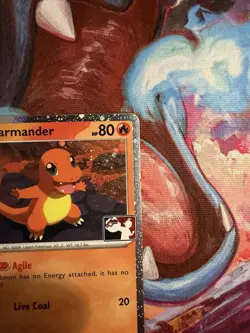 Charmander - (Cosmos Holo) 011/094 Prize Pack Series Cards Holo NM - Image 3
