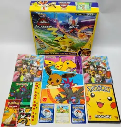 Pokemon TCG Curated Pokemon Collection Bundle Board Game Cards Books DVD + More - Image 1