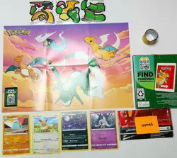Pokemon TCG Curated Pokemon Collection Bundle Board Game Cards Books DVD + More - Image 5