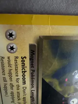 Pokemon card: Dark Magneton, 28/82, Team Rocket /1999-2000, non-holo, (HP) - Image 5