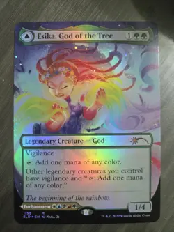 esika god of the three Foil Secret L'air NM ENG MTG - Image 1