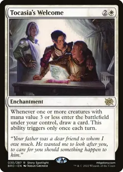 MTG TOCASIA's WELCOME EXC - BENVENUTO DI TOCASIA 30 - BRO - MAGIC PP - Image 1